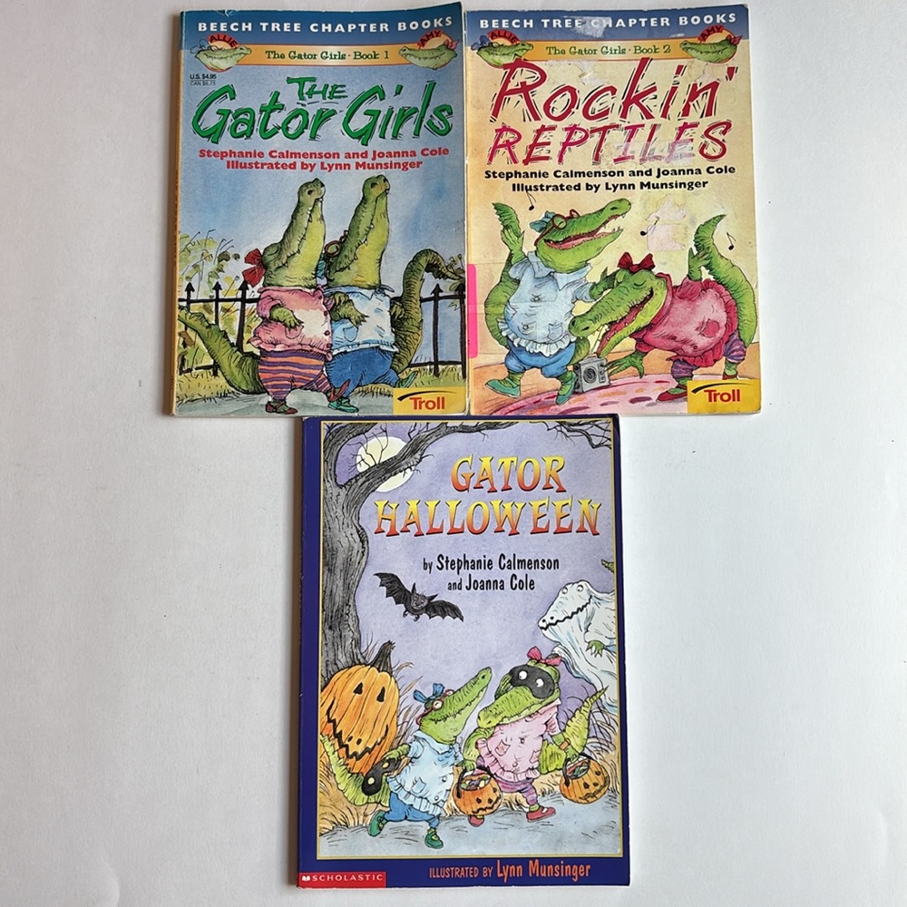 3 The Gator Girl Paperback Books